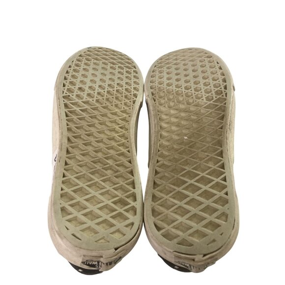 Vans unisex size Men 5 Women 6.5 Black Polka Dot Slip-On Canvas Skate Sneakers - Picture 8 of 8